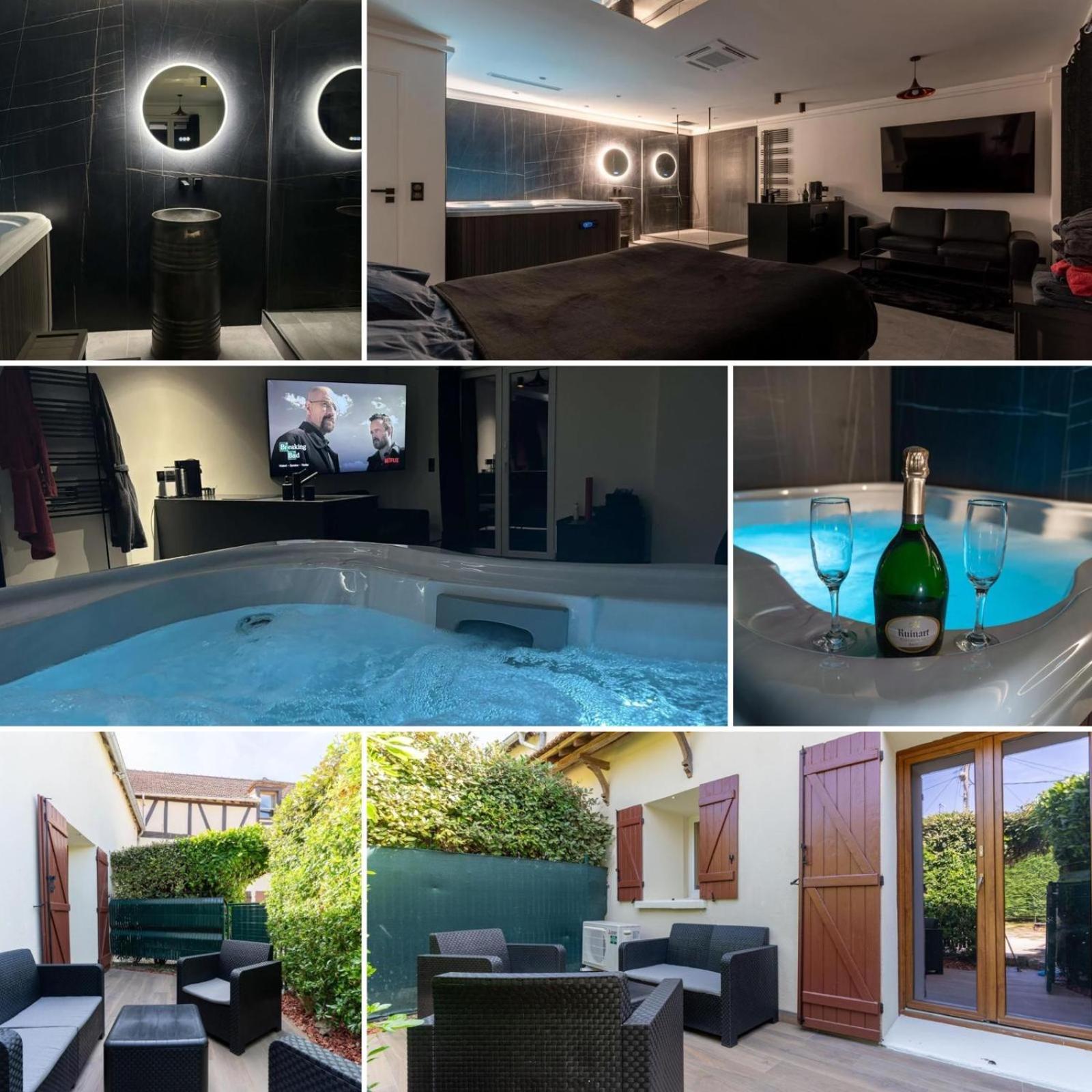 Esbly, Jacuzzi, Terrasse, Disneyland Apartment
